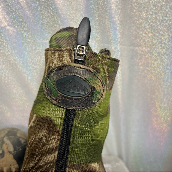 Danner boots camouflage green tree realistic camo hunting fishing outdoors hike - Picture 8 of 15